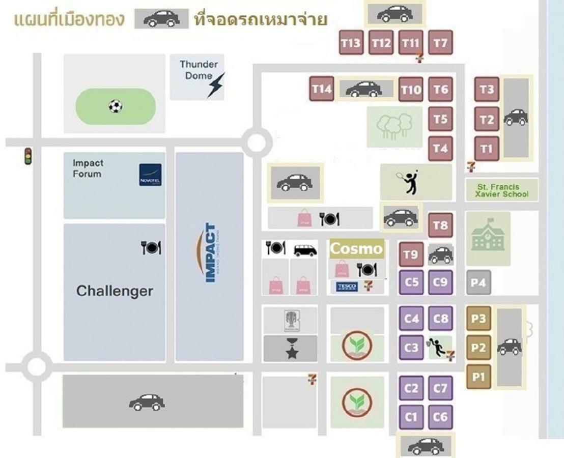 Popular Condo P1 Nonthaburi Ngoại thất bức ảnh